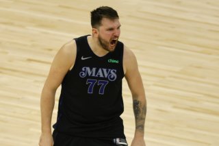 Luka Doncic a signé le panier de la gagne à 3''1 du buzzer vendredi KEYSTONE/AP/Bruce Kluckhohn